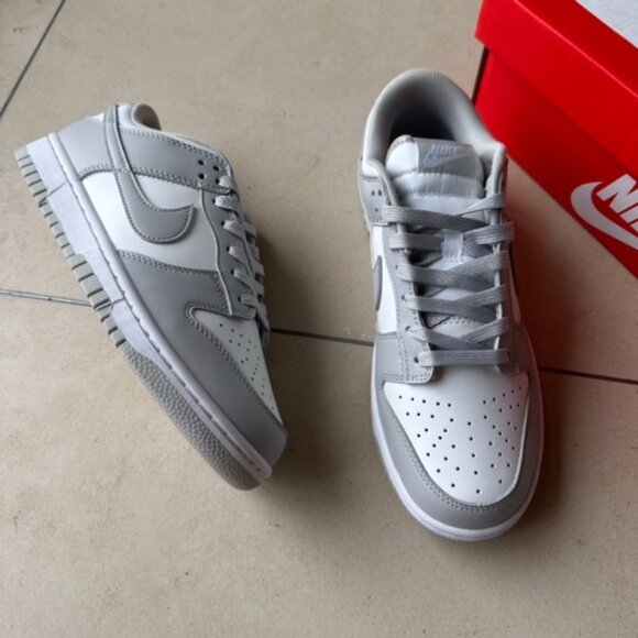 Nike Dunk Low Grey Fog Unisex - Picture 2 of 4